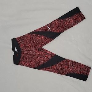 Nike - Cropped Length Leggings - Size Small